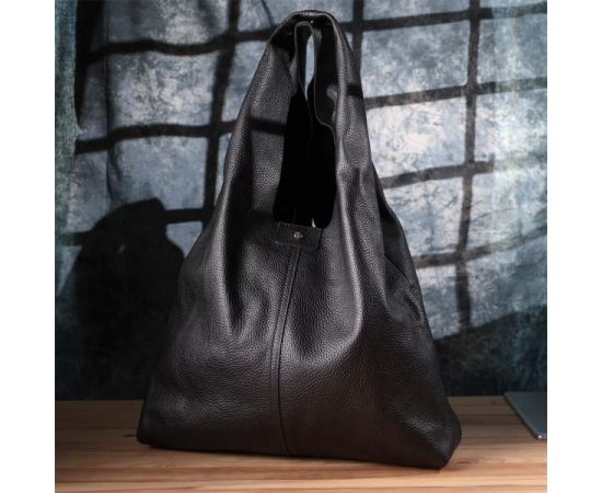 Купить Женский шоппер 2 в 1 из натуральной кожи GRANDE PELLE 22881 Черный, фото , изображение 9, характеристики, отзывы