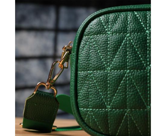 Купить Сумка для женщин из натуральной кожи Vintage 22900 Зеленый, фото , изображение 12, характеристики, отзывы