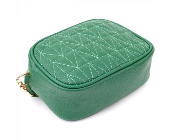 Купить Сумка для женщин из натуральной кожи Vintage 22900 Зеленый, фото , изображение 6, характеристики, отзывы