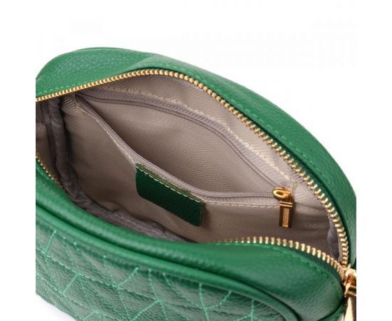 Купить Сумка для женщин из натуральной кожи Vintage 22900 Зеленый, фото , изображение 7, характеристики, отзывы