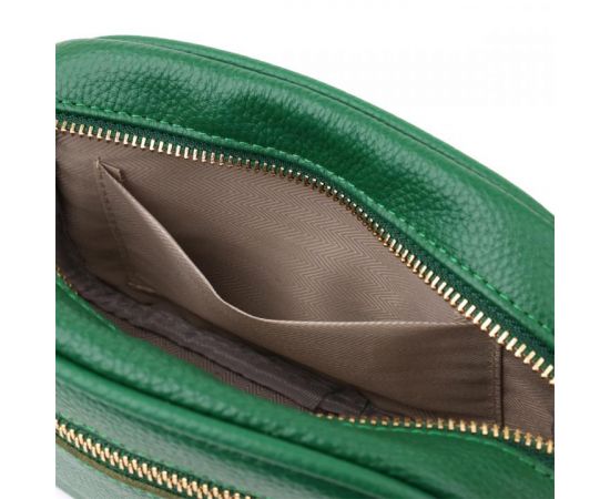 Купить Сумка для женщин из натуральной кожи Vintage 22900 Зеленый, фото , изображение 8, характеристики, отзывы