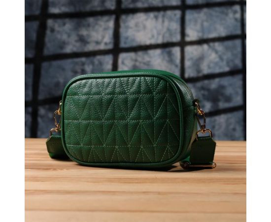 Купить Сумка для женщин из натуральной кожи Vintage 22900 Зеленый, фото , изображение 10, характеристики, отзывы