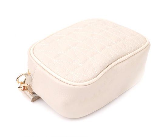 Придбати Женская сумка на каждый день из натуральной кожи Vintage 22904 Белый, image , зображення 5, характеристики, відгуки