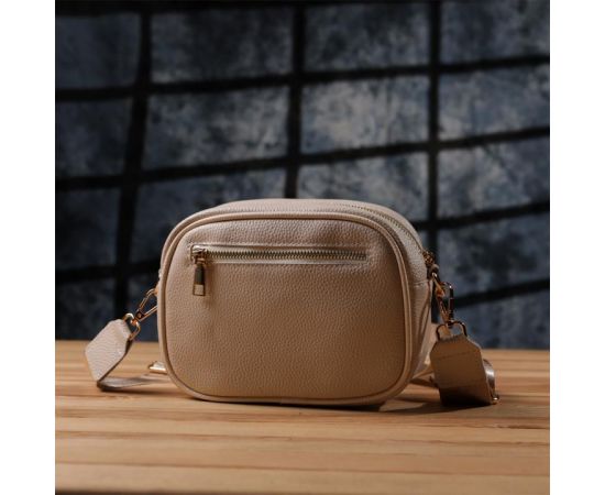 Придбати Женская сумка на каждый день из натуральной кожи Vintage 22904 Белый, image , зображення 10, характеристики, відгуки