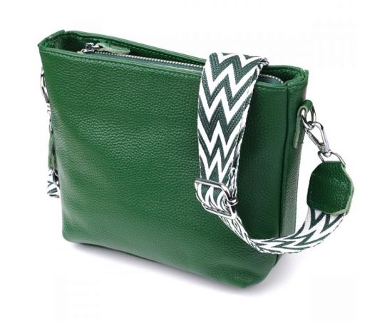 Купить Женская кожаная сумка на каждый день Vintage 22913 Зеленый, фото , характеристики, отзывы