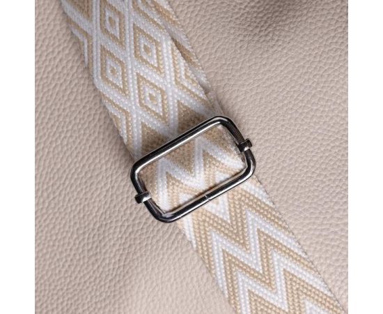 Купить Повседневная плечевая сумка из натуральной кожи Vintage 22915 Белый, фото , изображение 11, характеристики, отзывы