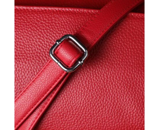 Купить Женская кожаная сумка с двумя удобными ремешками Vintage 22927 Красный, фото , изображение 11, характеристики, отзывы