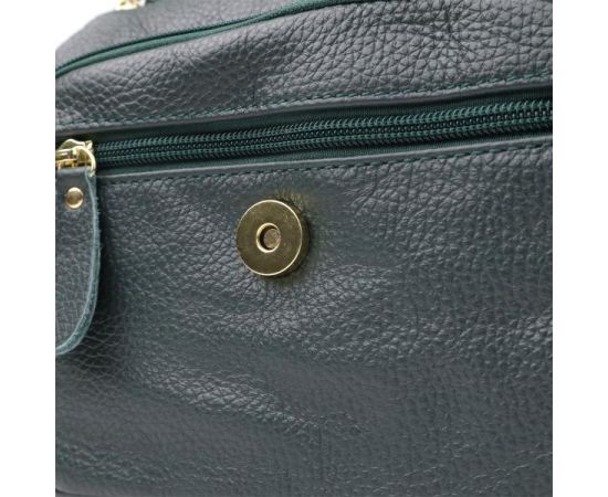 Купить Повседневная женская сумка из натуральной кожи Vintage 22970 Зеленый, фото , изображение 6, характеристики, отзывы