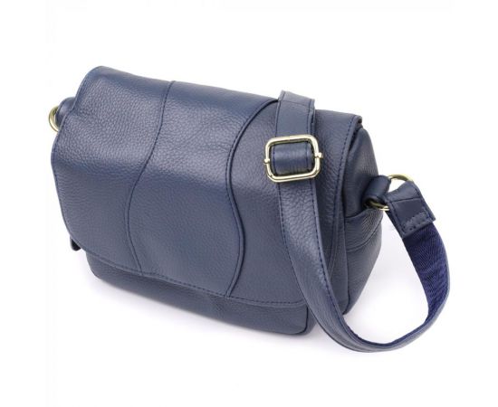 Купить Сумка из натуральной кожи для женщин Vintage 22971 Синий, фото , характеристики, отзывы