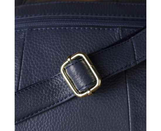 Купить Сумка из натуральной кожи для женщин Vintage 22971 Синий, фото , изображение 13, характеристики, отзывы