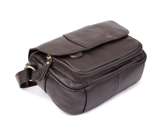 Купить Сумка из натуральной кожи для женщин Vintage 22973 Коричневый, фото , изображение 6, характеристики, отзывы