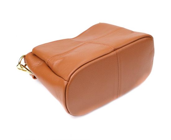 Купить Женская сумка на три отделения из натуральной кожи Vintage 22975 Рыжий, фото , изображение 6, характеристики, отзывы
