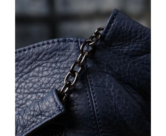 Купить Женская сумка на каждый день из натуральной кожи Vintage 22988 Синий, фото , изображение 12, характеристики, отзывы