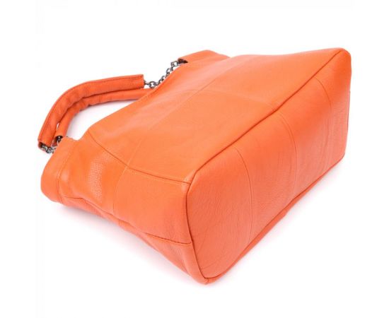 Купить Сумка для женщин из натуральной кожи Vintage 22990 Оранжевый, фото , изображение 7, характеристики, отзывы