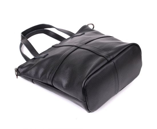 Купить Женская сумка из натуральной кожи Vintage 22993 Черный, фото , изображение 5, характеристики, отзывы