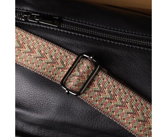 Купить Сумка на плечо из натуральной кожи для женщин Vintage 23001 Черный, фото , изображение 12, характеристики, отзывы