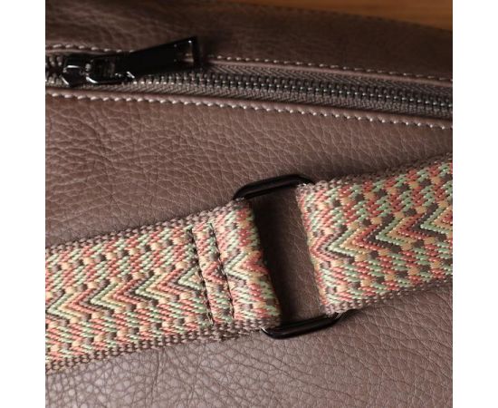 Придбати Женская сумка на плечо из натуральной кожи Vintage 23003 Коричневый, image , зображення 11, характеристики, відгуки