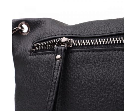 Купить Модная женская сумка на плечо из натуральной кожи Vintage 23004 Черный, фото , изображение 5, характеристики, отзывы