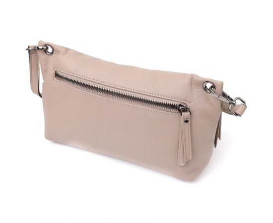 Придбати Женская сумка на плечо из натуральной кожи Vintage 23005 Серый, image , зображення 2, характеристики, відгуки