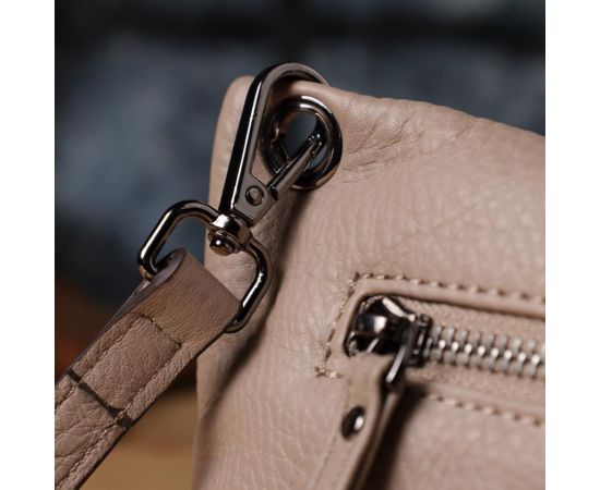 Придбати Женская сумка на плечо из натуральной кожи Vintage 23005 Серый, image , зображення 11, характеристики, відгуки