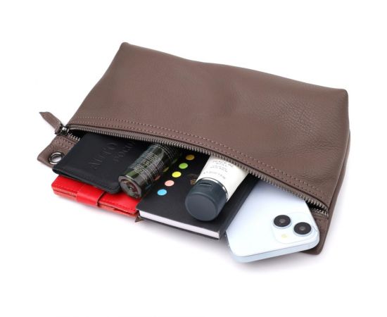 Купить Женская сумка на плечо из натуральной кожи Vintage 23006 Коричневый, фото , изображение 8, характеристики, отзывы