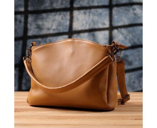 Купить Женская сумка из натуральной кожи Vintage 23008 Рыжий, фото , изображение 11, характеристики, отзывы