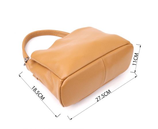 Купить Женская сумка из натуральной кожи Vintage 23008 Рыжий, фото , изображение 3, характеристики, отзывы