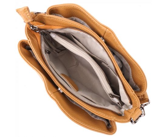 Купить Женская сумка из натуральной кожи Vintage 23008 Рыжий, фото , изображение 7, характеристики, отзывы