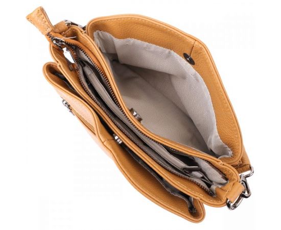 Купить Женская сумка из натуральной кожи Vintage 23008 Рыжий, фото , изображение 8, характеристики, отзывы