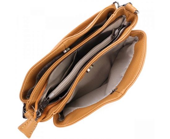 Купить Женская сумка из натуральной кожи Vintage 23008 Рыжий, фото , изображение 9, характеристики, отзывы
