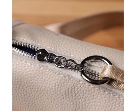 Придбати Сумка для женщин из натуральной кожи Vintage 23010 Белый, image , зображення 12, характеристики, відгуки