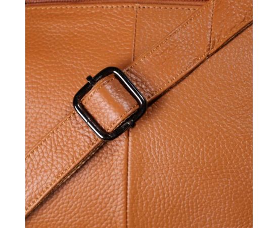 Придбати Женская сумка на два отделения из натуральной кожи Vintage 23012 Коричневый, image , зображення 12, характеристики, відгуки