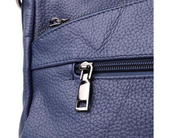 Купить Сумка для женщин на два отделения из натуральной кожи Vintage 23013 Синий, фото , изображение 6, характеристики, отзывы