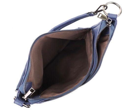 Купить Сумка для женщин на два отделения из натуральной кожи Vintage 23013 Синий, фото , изображение 8, характеристики, отзывы