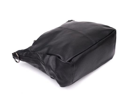 Купить Женская сумка с двумя ремешками из натуральной кожи Vintage 23053 Черный, фото , изображение 7, характеристики, отзывы