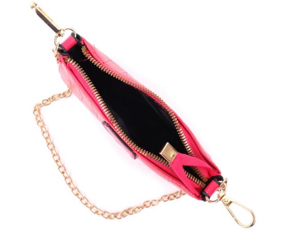 Купить Женский удобный двойной клатч из экокожи Vintage sale_15136 Розовый, фото , изображение 7, характеристики, отзывы