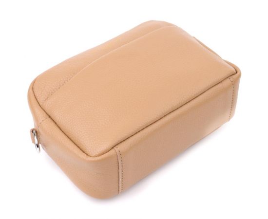 Купить Женская сумка кросс-боди из натуральной кожи Vintage sale_15139 Бежевый, фото , изображение 4, характеристики, отзывы