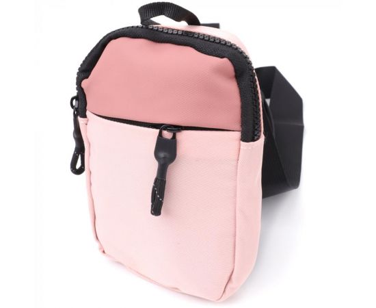 Придбати Женская слинг сумка для путешествий из качественного текстиля Vintage sale_15154 Розовый, image , характеристики, відгуки