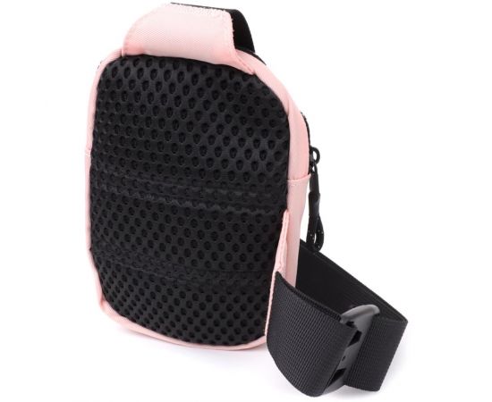 Придбати Женская слинг сумка для путешествий из качественного текстиля Vintage sale_15154 Розовый, image , зображення 2, характеристики, відгуки