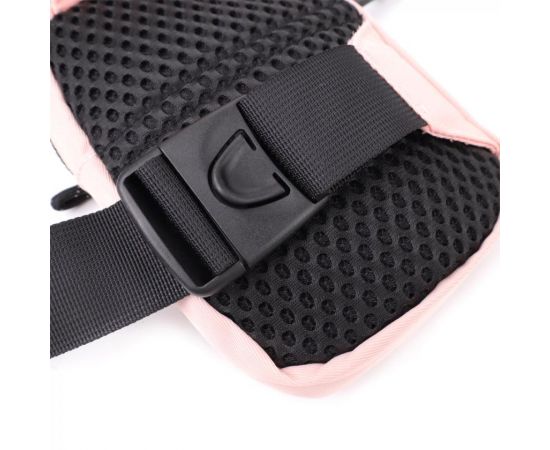 Придбати Женская слинг сумка для путешествий из качественного текстиля Vintage sale_15154 Розовый, image , зображення 3, характеристики, відгуки