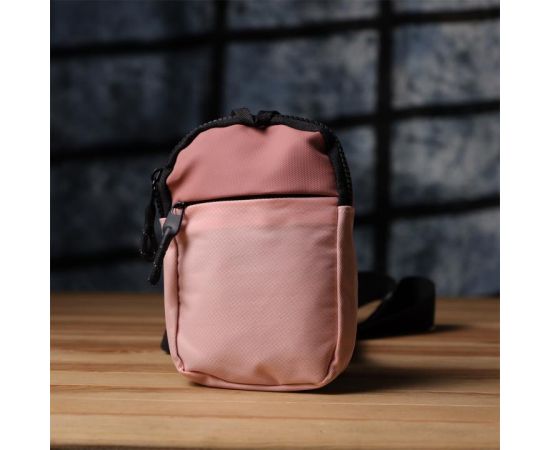 Придбати Женская слинг сумка для путешествий из качественного текстиля Vintage sale_15154 Розовый, image , зображення 6, характеристики, відгуки