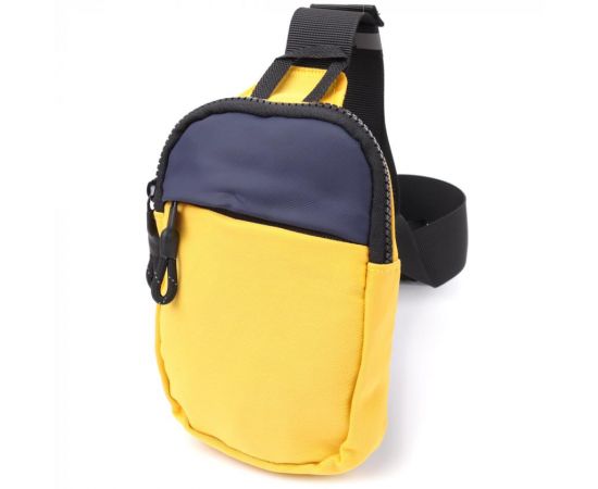 Придбати Слинг сумка для путешествий из качественного текстиля Vintage sale_15155 Желтый, image , характеристики, відгуки