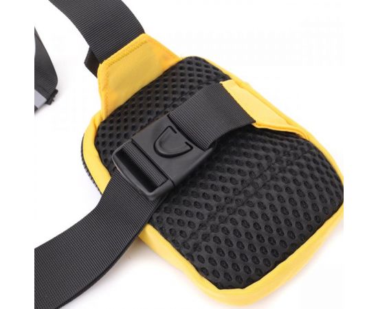 Придбати Слинг сумка для путешествий из качественного текстиля Vintage sale_15155 Желтый, image , зображення 4, характеристики, відгуки