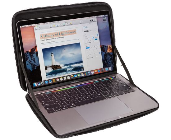 Купить Чехол Thule Gauntlet MacBook Pro Sleeve 13" (Black) (TH 3203971), фото , изображение 5, характеристики, отзывы