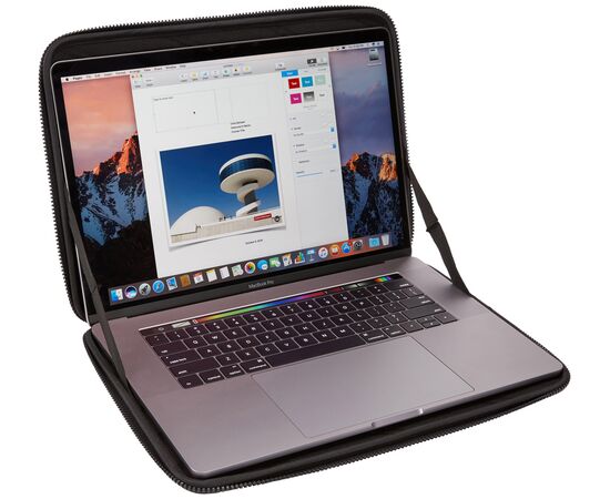 Купить Чехол Thule Gauntlet MacBook Pro Sleeve 16" (Black) (TH 3204523), фото , изображение 5, характеристики, отзывы