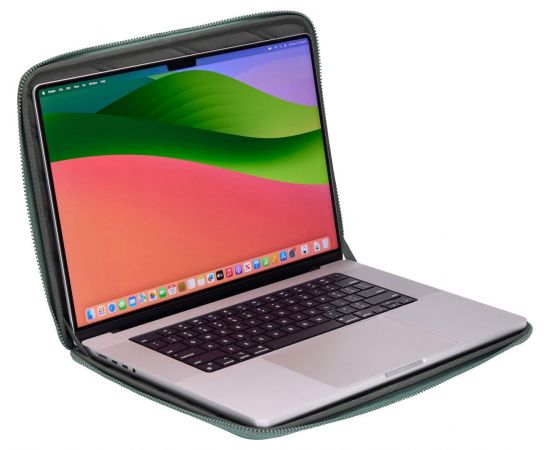 Придбати Чехол Thule Gauntlet 5 MacBook 16" Sleeve (Hazy Green) 3205413 (TH 3205413), image , зображення 2, характеристики, відгуки