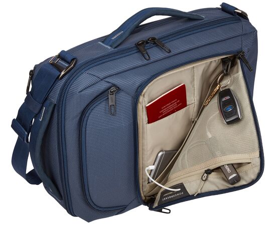 Купить Рюкзак-сумка Thule Crossover 2 Convertible Laptop Bag 15.6" (Dress Blue) (TH 3203845), фото , изображение 6, характеристики, отзывы