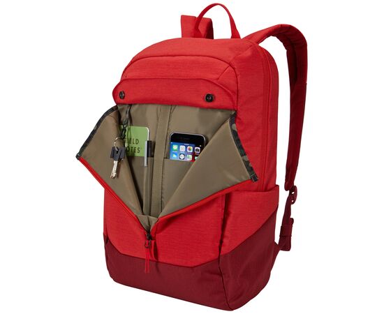 Купить Рюкзак Thule Lithos 20L Backpack (Lava/Red Feather) (TH 3204273), фото , изображение 6, характеристики, отзывы