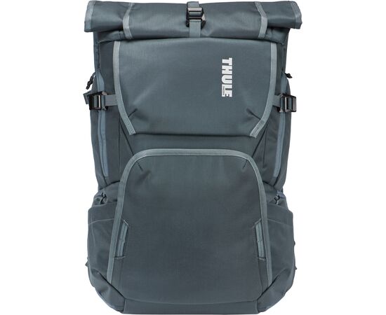 Купить Рюкзак Thule Covert DSLR Rolltop Backpack 32L (Dark Slate) (TH 3203909), фото , изображение 2, характеристики, отзывы