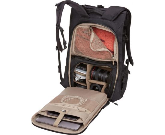 Придбати Рюкзак Thule Covert DSLR Rolltop Backpack 32L (Black) 3205344 (TH 3205344), image , зображення 4, характеристики, відгуки